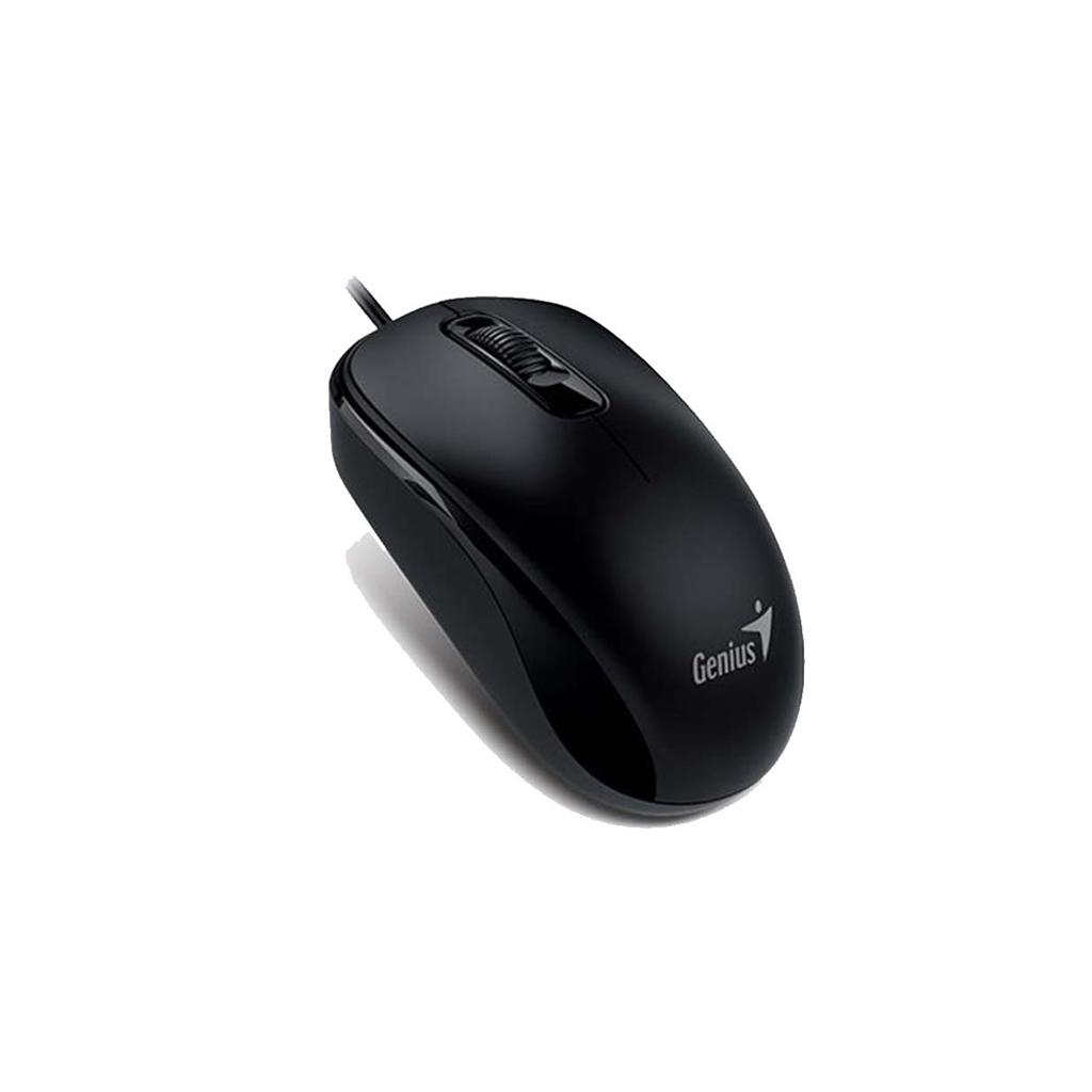 Genius DX-110 Wired Optical Mouse, USB - Black