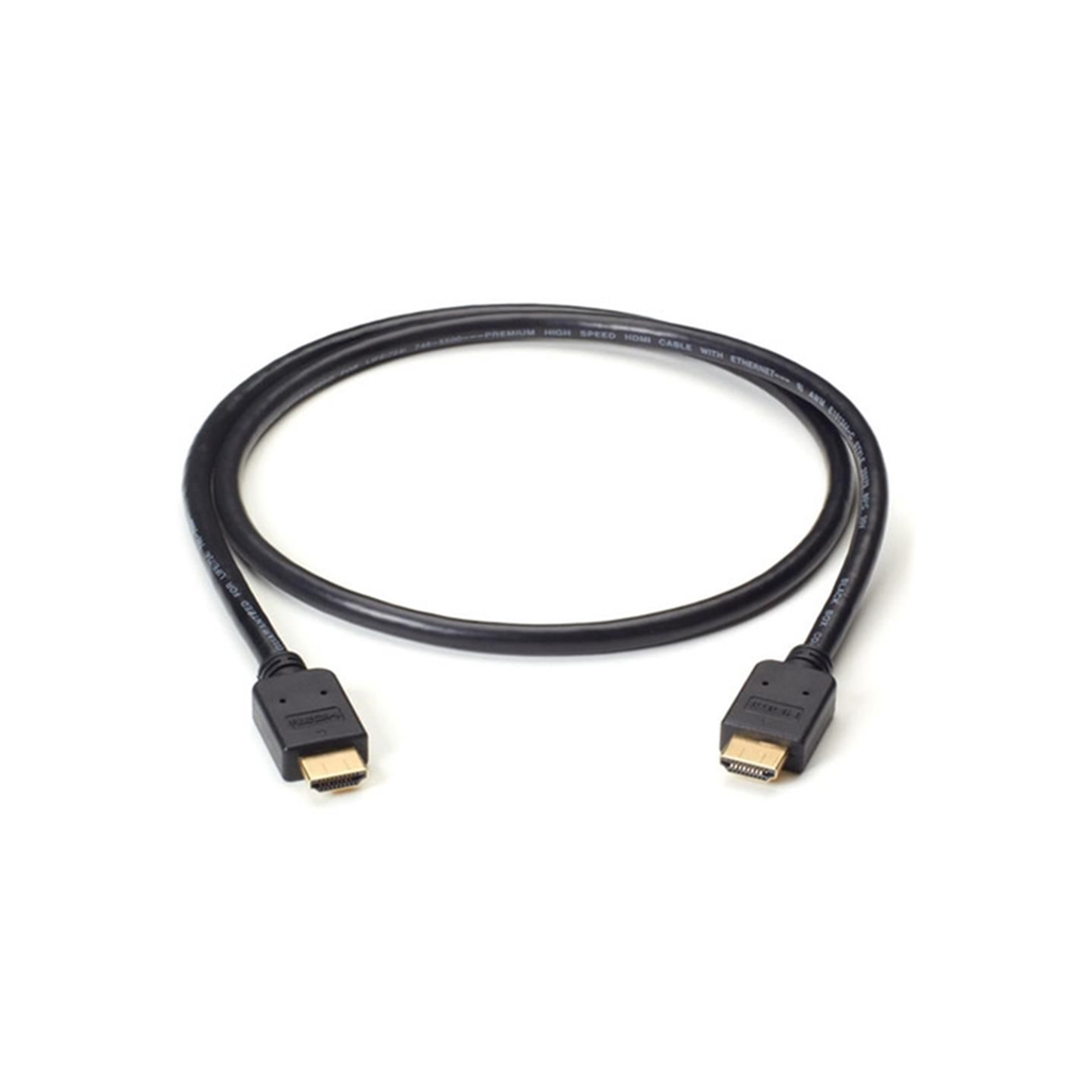 HDMI Cable M-M 1.5m Monitor/TV/PC - Black