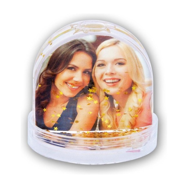 Фото кугла со златни ѕвездички